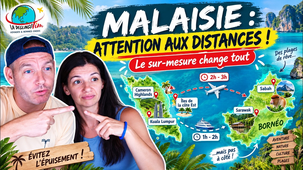 Malaisie : Comment bien optimiser son temps et ses déplacements ? ( Travel Planner ) #malaisie