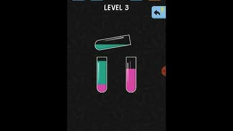 Water Colour sort | Short Game play | All Level Time Pass game