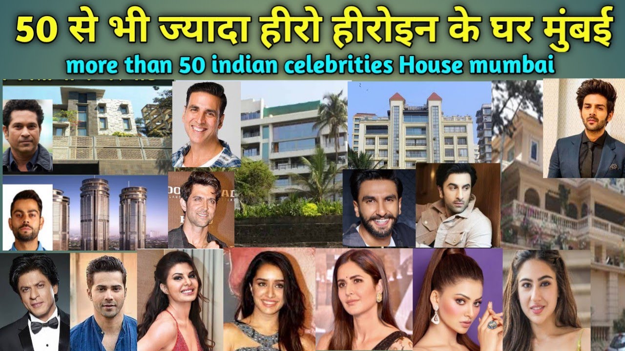 bollywood Celebrity House In Mumbai Bandra & Andheri Juhu 