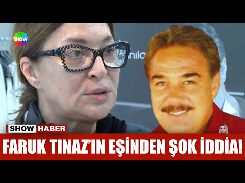 Faruk Tınaz'ın eşinden şok iddia!