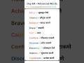 Day 69 | Advanced English Words | Improve Your Vocabulary with Marathi Meaning#viral #english