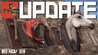 Trophies, Frontier DLC and rail network link, Rust Update 3rd November 2023