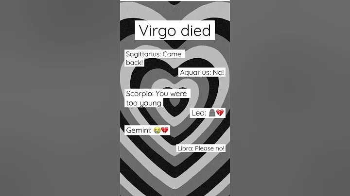 If Virgo died #zodiacsigns #zodiac #virgo #trend #new #fun #viral #shorts #roadto300 - DayDayNews