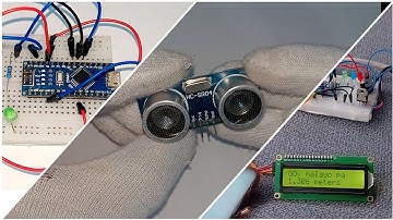 HC-Sr04 ultrasonic sensor Arduino code ultrasonic distance measurement project sensor Arduino sensor