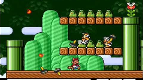 SMB3 for Super Mario All-Stars Custom Level #20 - Piranha Plains