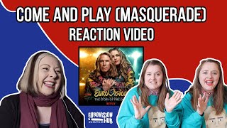 Come and Play (Masquerade) (Reaction) | Eurovision Song Contest: The Story of Fire Saga | Netflix