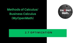2 7 OptImization