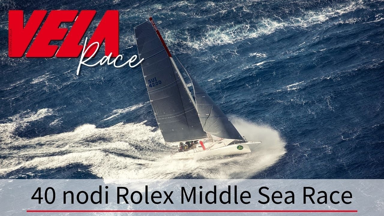 Rolex Middle Sea Race: che planate al lasco con 40 nodi!