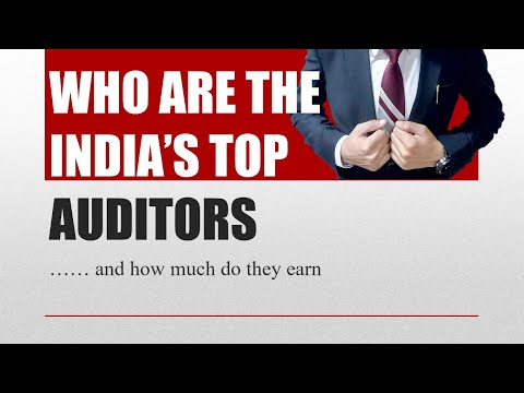 Who are the India's TOP Auditors and how much do they earn