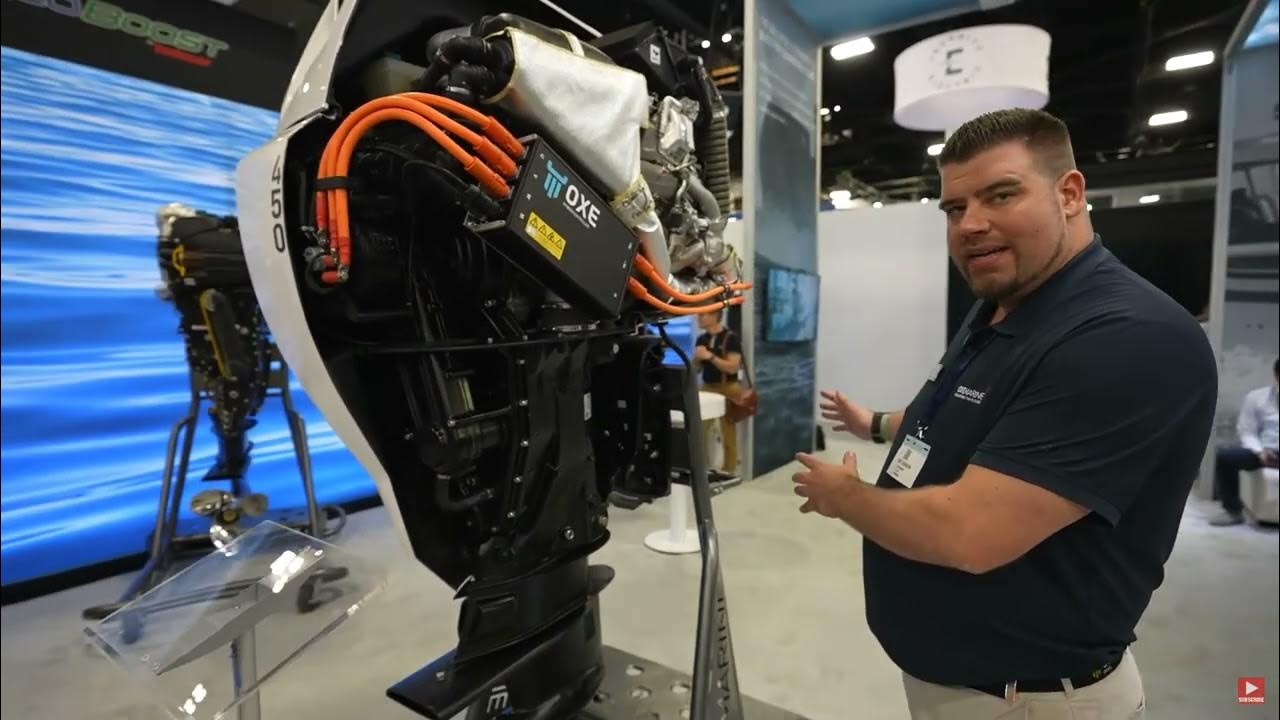 Oxe Marine lanza el primer motor fueraborda diesel-eléctrico