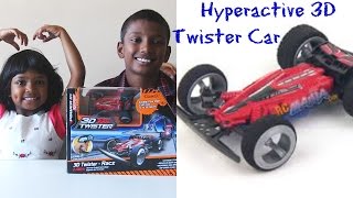 Fastest And Hyperactive 3D Twister Car - Two Color Remote Control Car 子供のための3Dツイスター車
