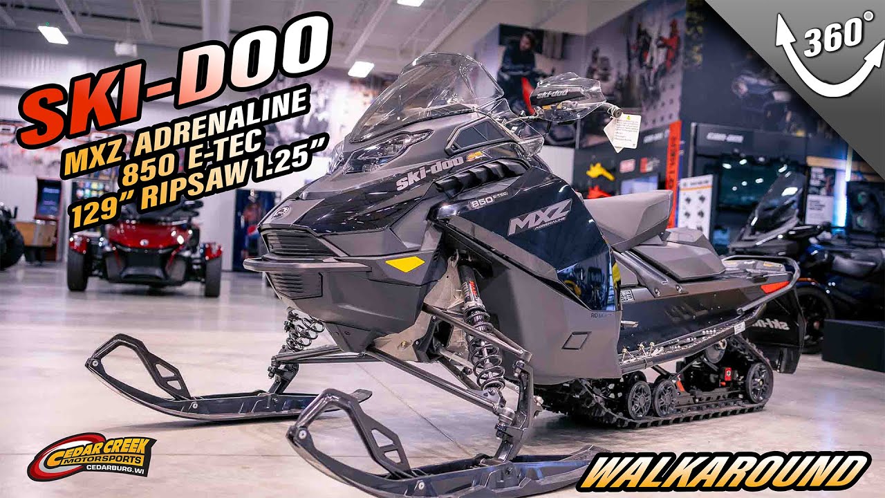 Walkaround | 2024 Ski-Doo MXZ® Adrenaline® Rotax® 850 E-TEC 129