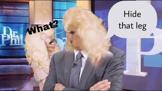 Trixie and Katya giving ‘advice’ part 1 #wowhelpme