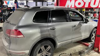 Замена масла в акпп Volkswagen Touareg NF aisin 0c8