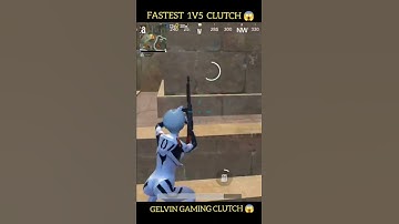 I MADE NEW RECORD😱 FASTEST 1V5 CLUTCH 😰 IN BGMI 2.1 UPDATE #short #shorts #bgmishorts #pubgshorts