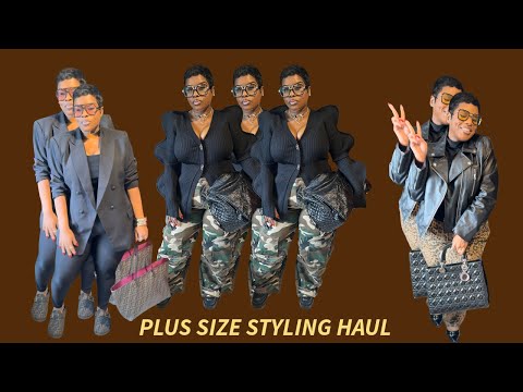 Plus Size Fall Styling Haul• Urban Revivo, FashionNova, Walmart , Steve Madden