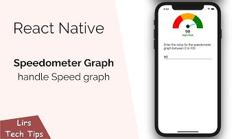 React Native: Speedometer Graph