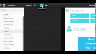 dbdesigner - take a tour - Parsimony CMS