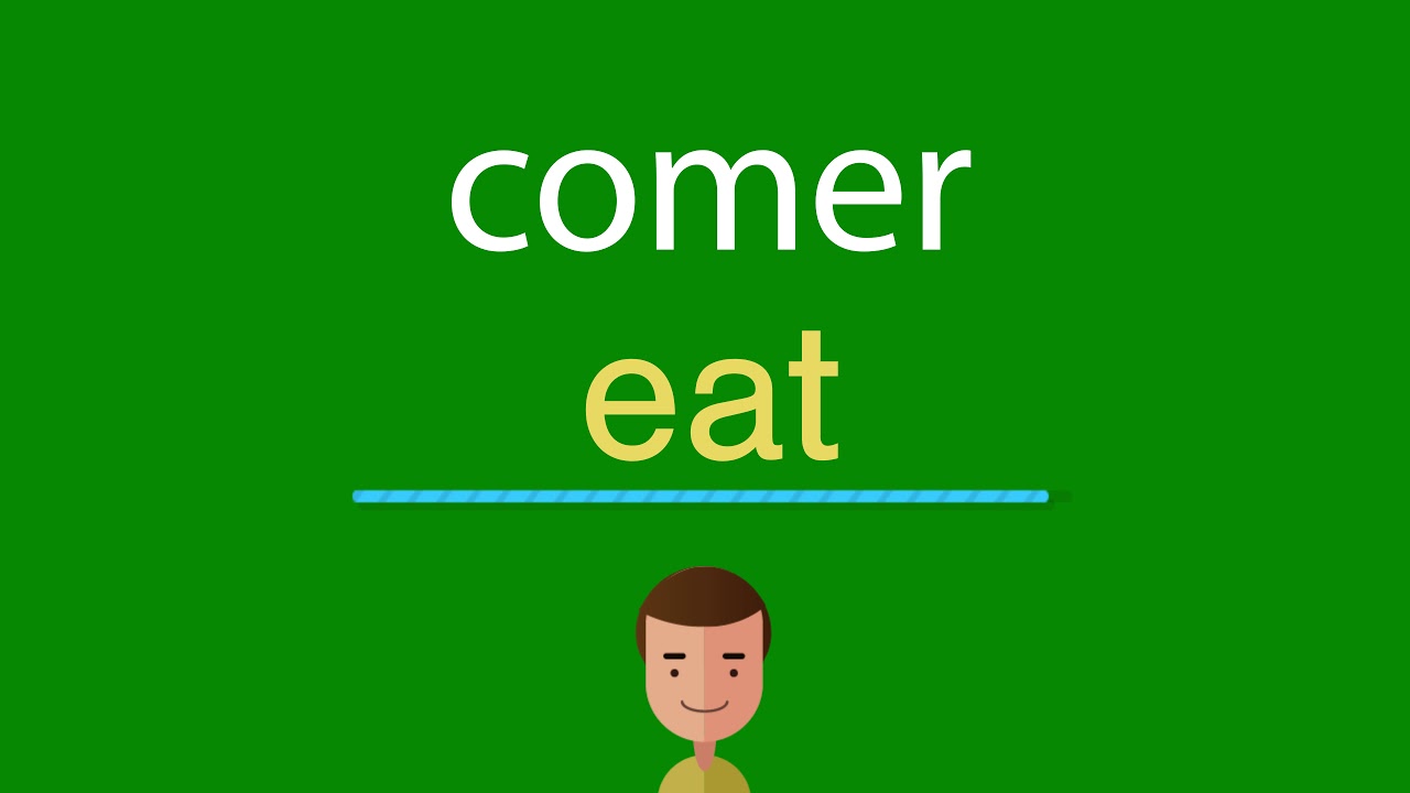 Como dizer comer em inglês