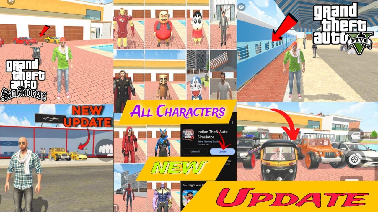 new hulk vd Godzilla indian bike driving 3d