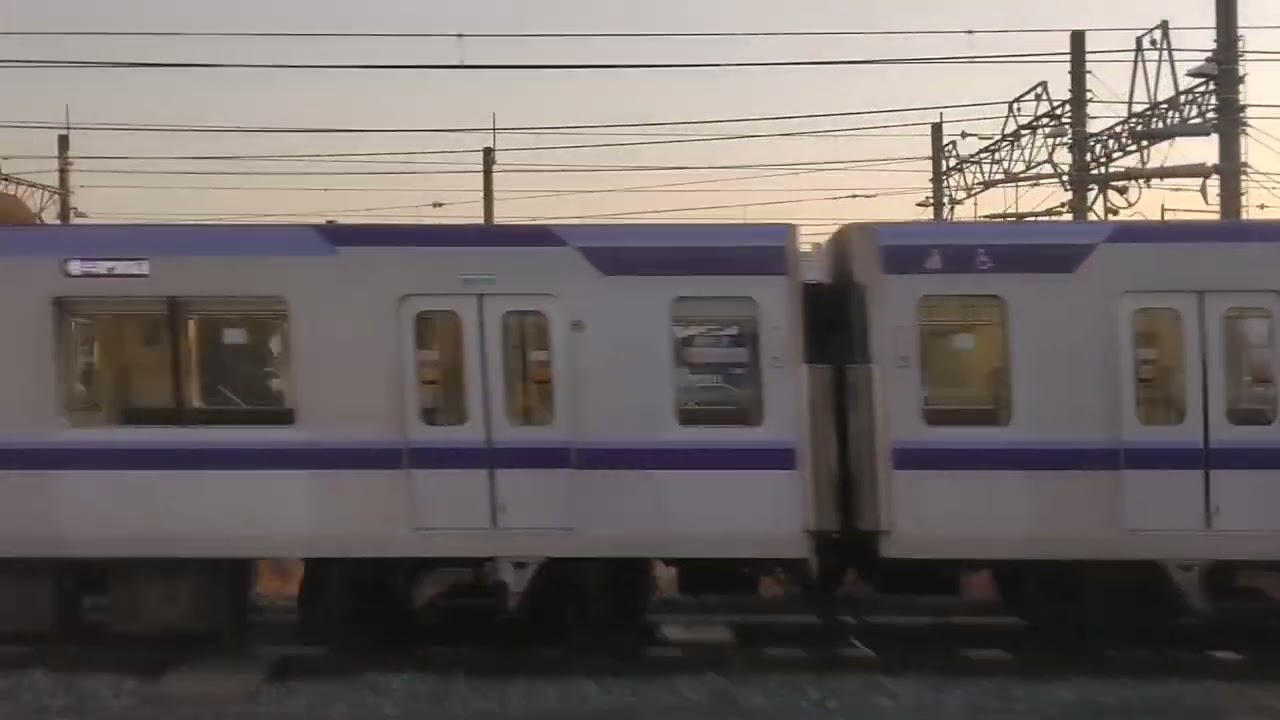 東武20400型 南栗橋駅発車後放送と2026年3/1の南栗橋車両管区の様子