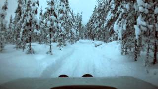 Subaru Leone deep snow