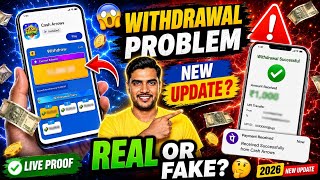 cash arrow withdrawal kaise kare? cash arrow game real or fake? cash arrow real or fake screenshot 3