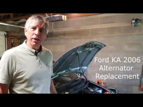 Replacement of alternator on Ford KA for the DIY or perhaps you should get a qualified mechanic?