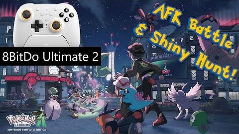 Pokemon Legends: Z-A AFK Battle & Shiny Hunting - Macro Tutorial with 8BitDo Ultimate 2 Controller