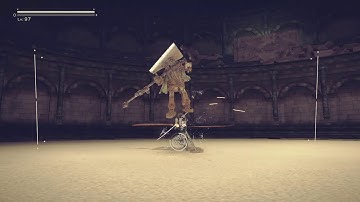 NieR:Automata debug mode Combo Testing 11.1