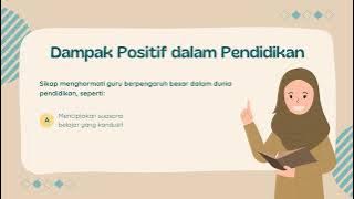 Video Pembelajaran  : Hormat dan Patuh kepada orang tua dan guru