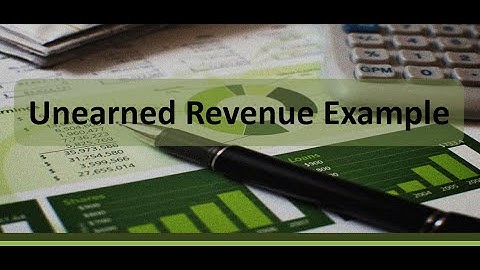 Adjusting Entry Example: Unearned Revenue