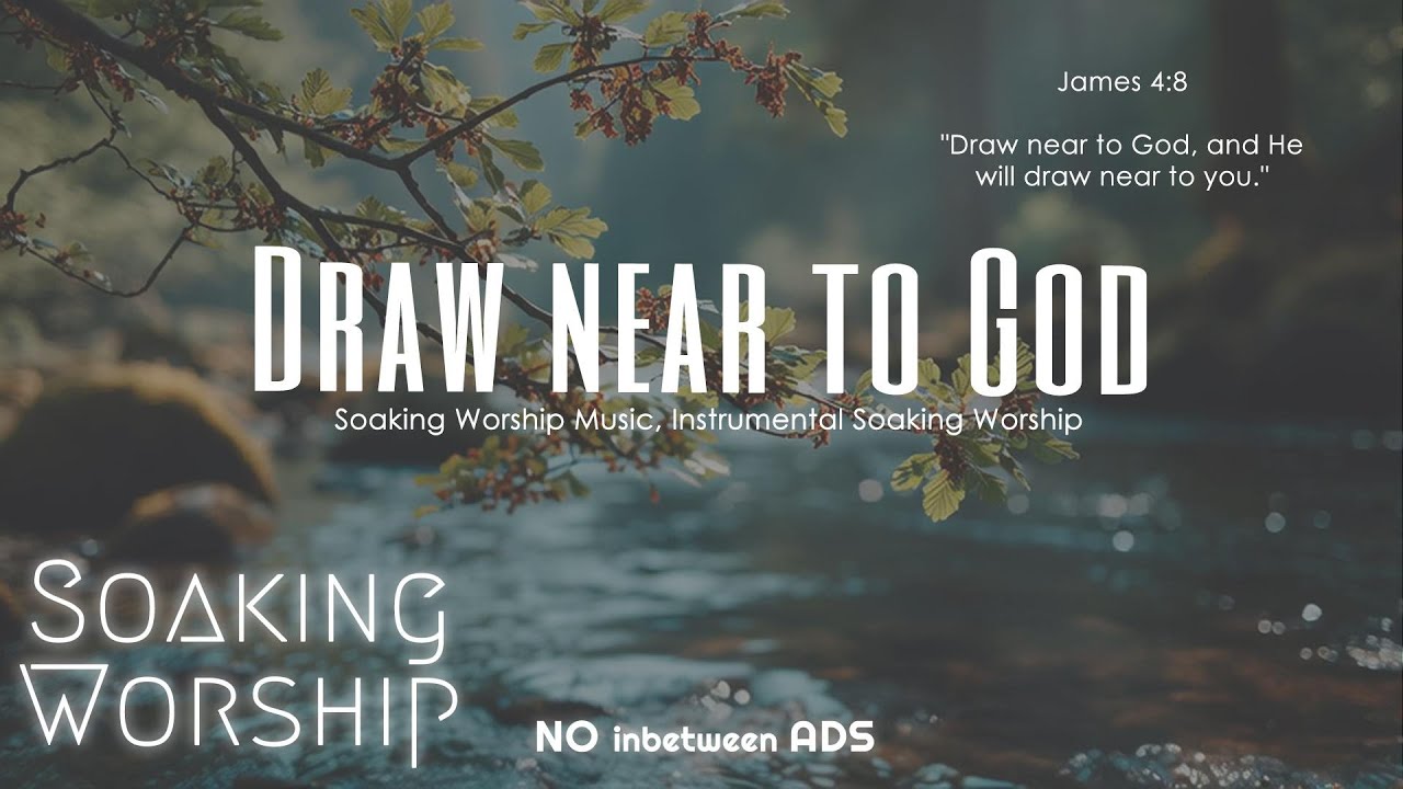 🌿 Soaking Instrumental Worship | Rest in God’s Presence | Nature & Water Sounds 🌿