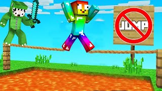 MINI GAME : CUỘC CHIẾN TRONG LỒNG KÍNH MINECRAFT ** NOOB TEAM ĐÀO HỐ SINH TỒN SỐNG SÓT CUỐI CÙNG