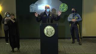 Governor Murphy Holds Nor’easter Press Conference