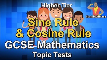 Sine Rule / Cosine Rule / Area of Triangle (trigonometry) -  GCSE Maths Topic Test (-)