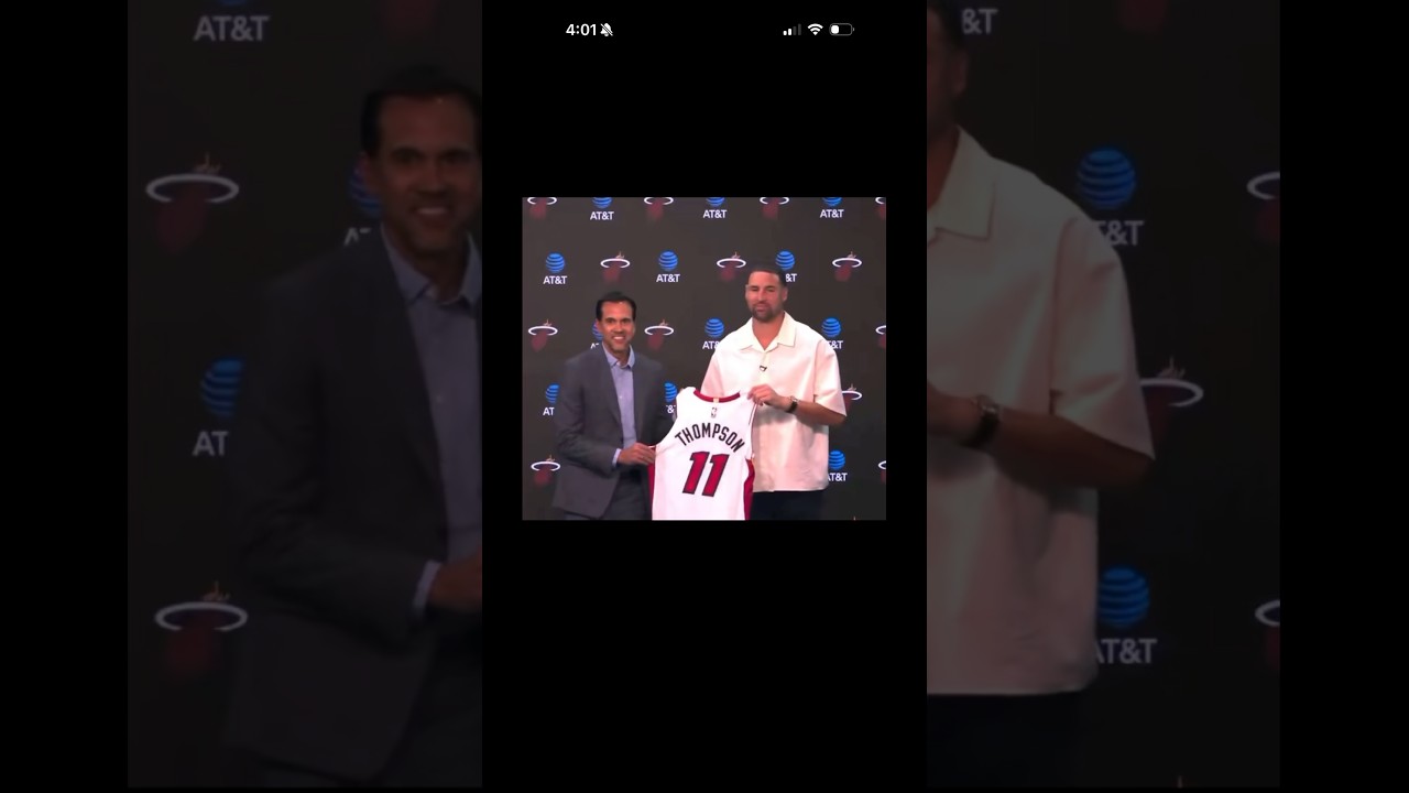 Klay Thompson introductory press conference! #nba #fyp #shorts #trending
