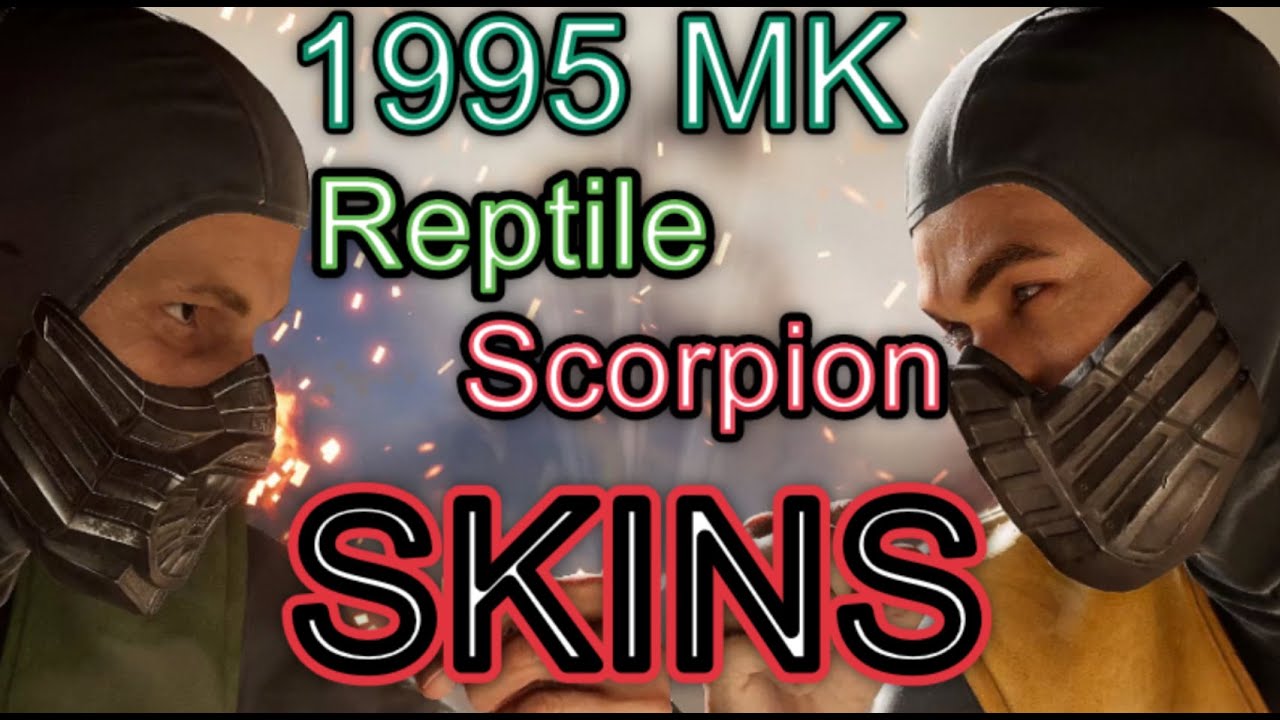 Mortal Kombat 1.1995 MK movie Skins - YouTube