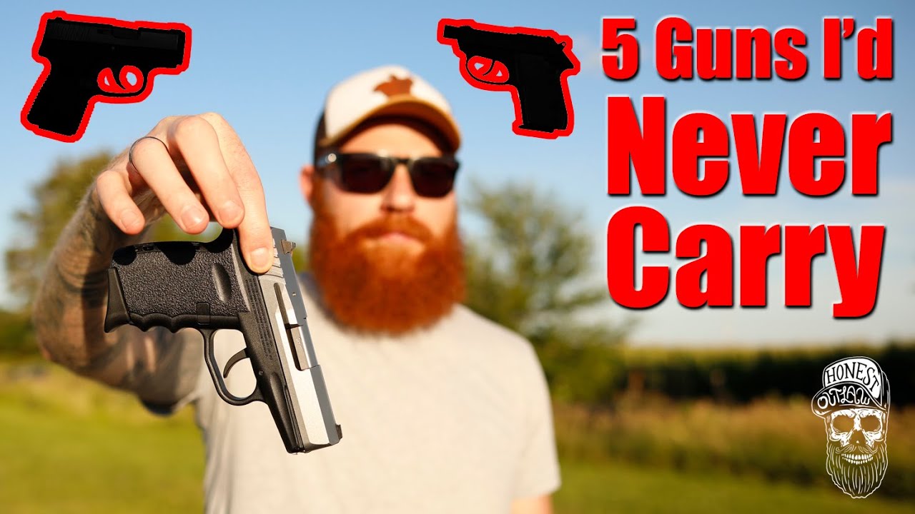 ⁣5 Guns I Would Never Carry