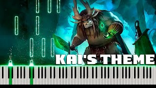 Kung Fu Panda: Kai's Theme Piano Cover [FREE MIDI] chords