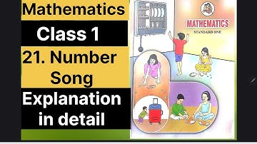 21. Number Song | |class 1| Maths | new syllabus |new book |English medium | semi english | 2025-26 