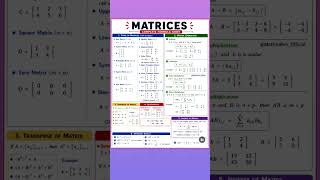 Matrices