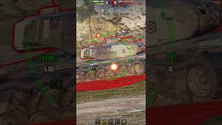 Wot FOCH , ФРАГМЕНТЫ НАГИБА #wot #shorts