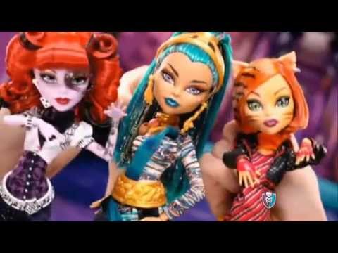 Monster High - Comercial Toralei, Operetta y Nefera.