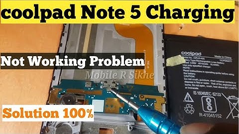 Coolpad Note 5 Charging Problem|| Solution ||