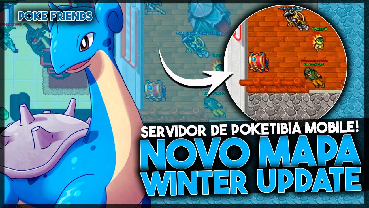 WINTER UPDATE NO POKE FRIENDS - Mostrando SISTEMAS e novo MAPA ABERTO ...