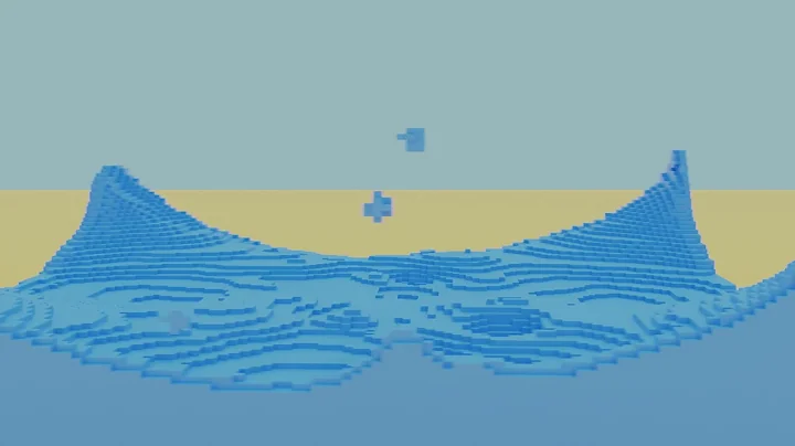 Voxel Water Animation
