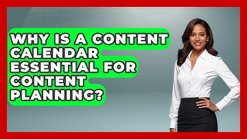 Why Is A Content Calendar Essential For Content Planning? | Video And Design Saas Solution News