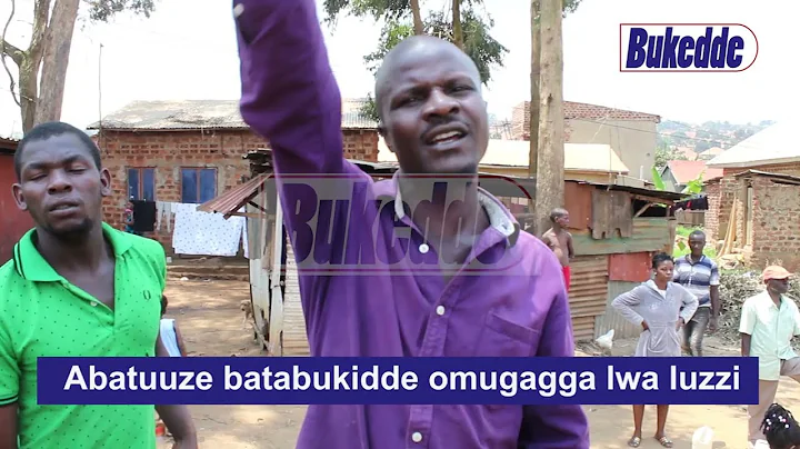 Abatuuze batabukidde omugagga lwa luzzi