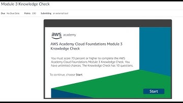 AWS Cloud Foundations - Module 3 - Knowledge Check | AWS Global Infrastructure Overview | Cloud Quiz